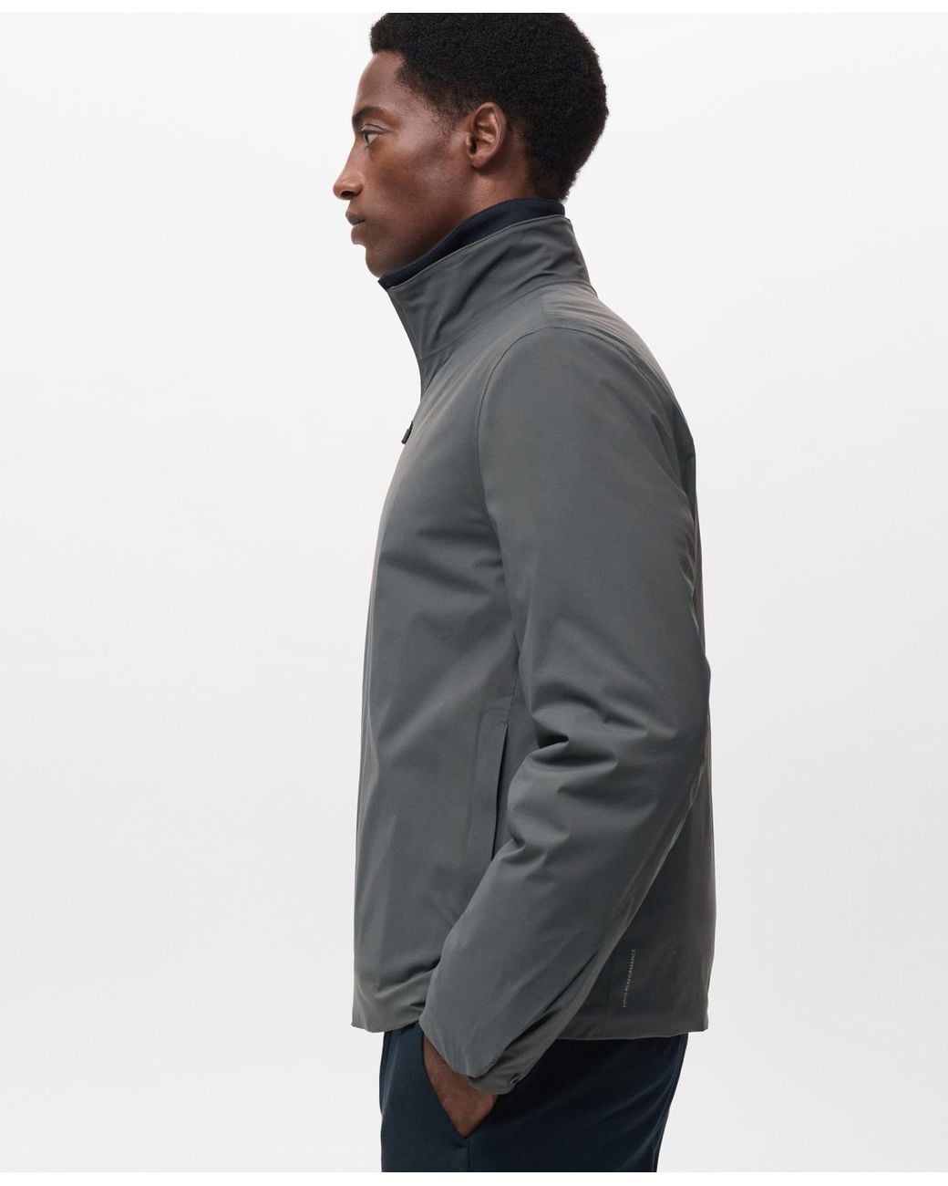 Mango Blue Thermolite Padding Waterproof Jacket for men