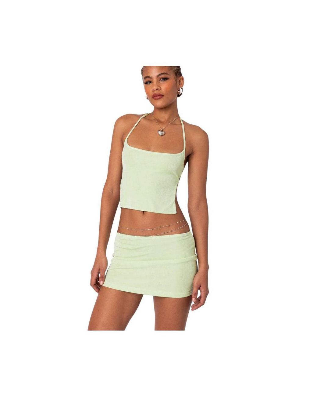 KEKE KNIT SLEEVELESS TOP - BLACK