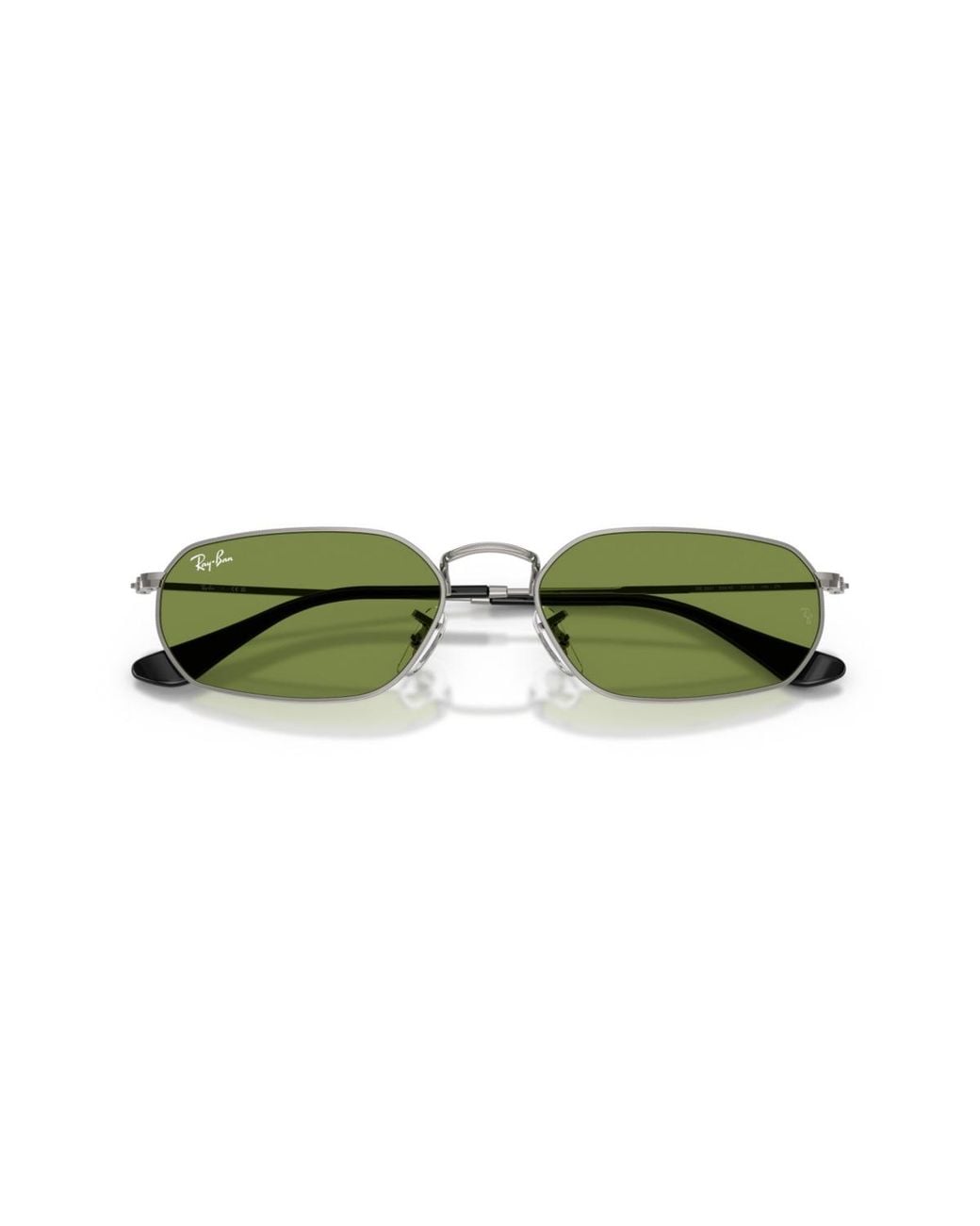 Ray-Ban Green Geometric Sunglasses