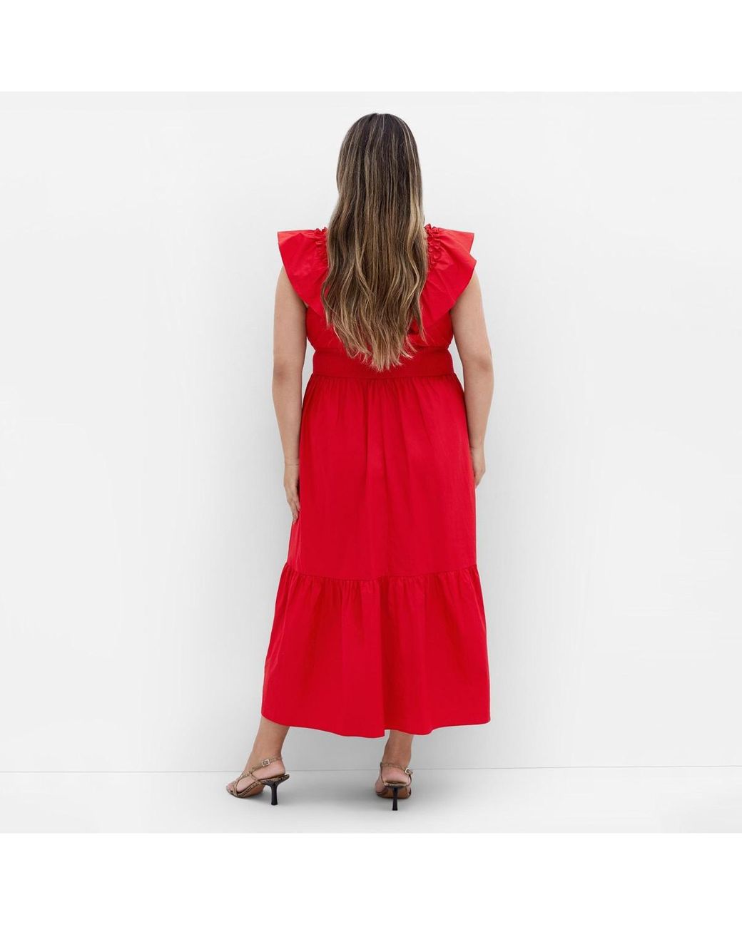 Plus Size Kelly City Chic Plus Size Kelly Maxi Dress in Red | Lyst