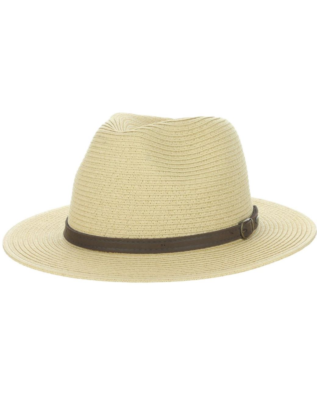 Scala Natural Paper Braid Safari Hat for men