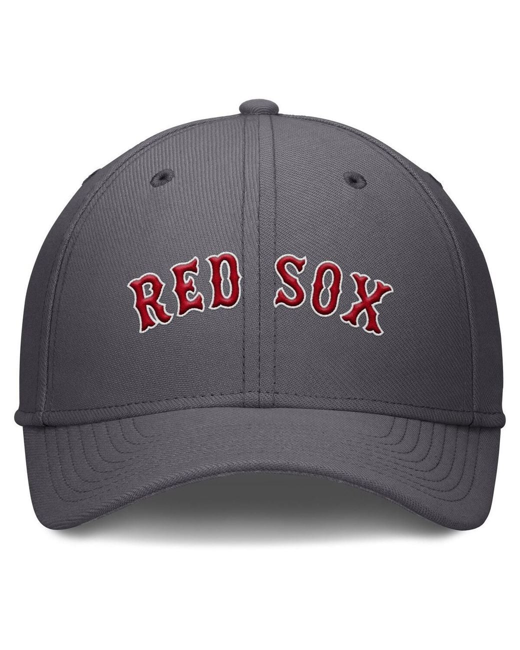 Nike Gray Boston Red Sox Swoosh Performance Flex Hat for men