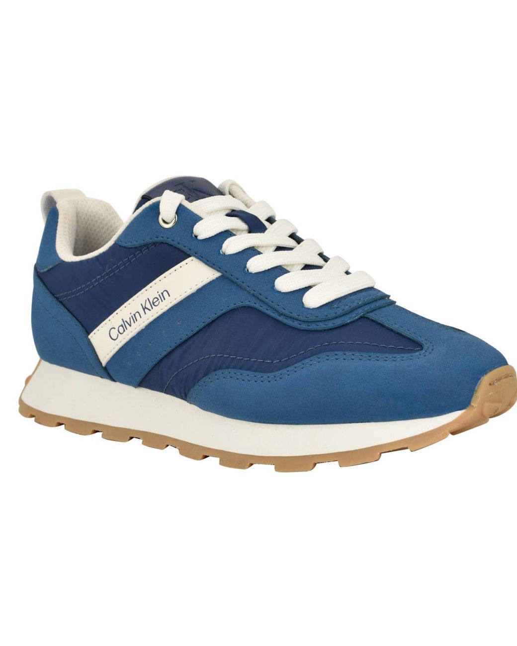 Calvin Klein Blue Tanja Retro Lace-up Sneakers