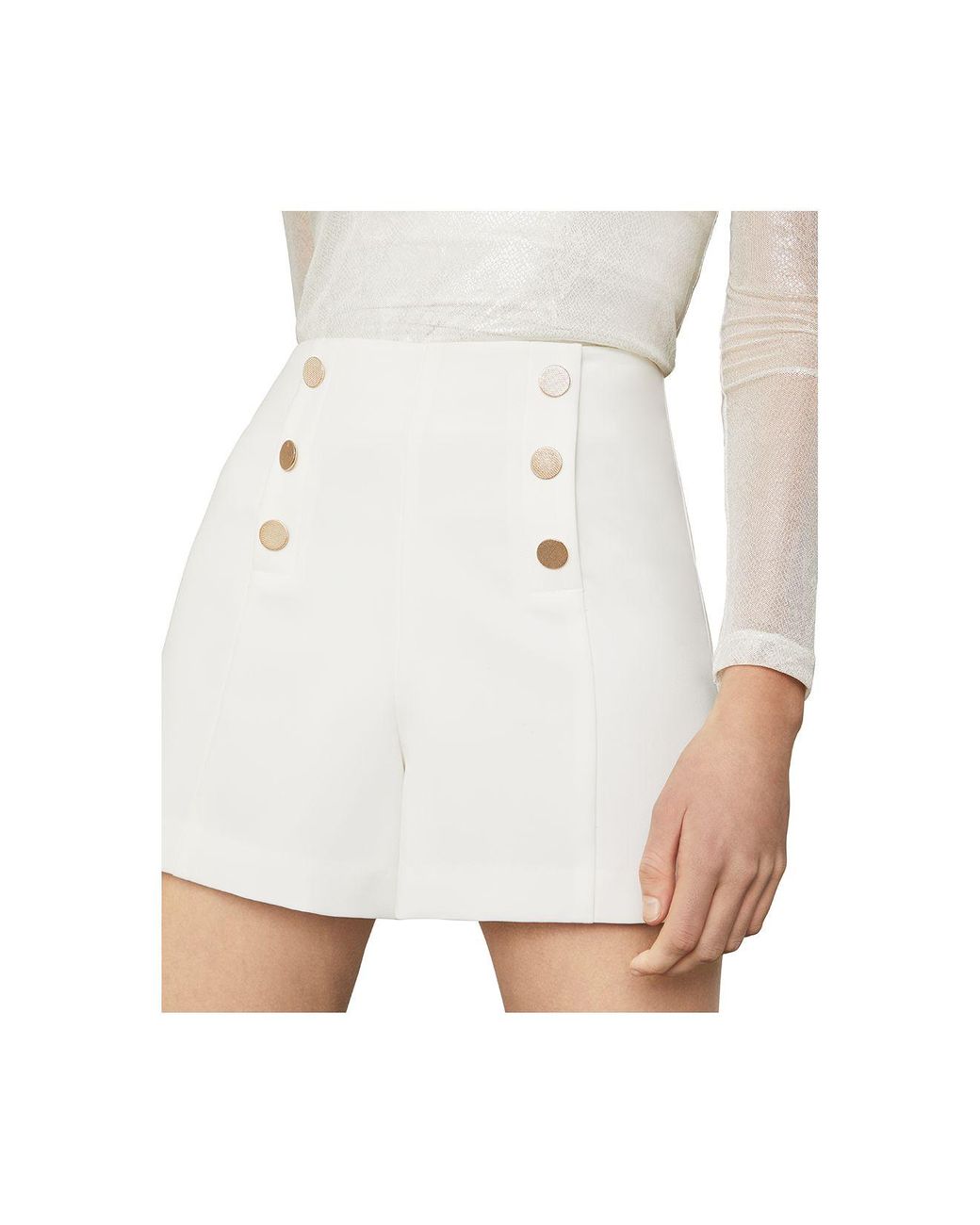 White sailor deals shorts