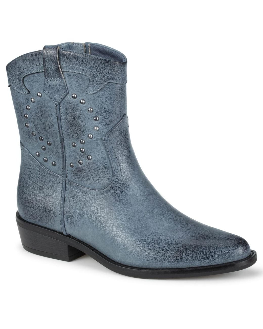 BareTraps Blue Nova Western Booties