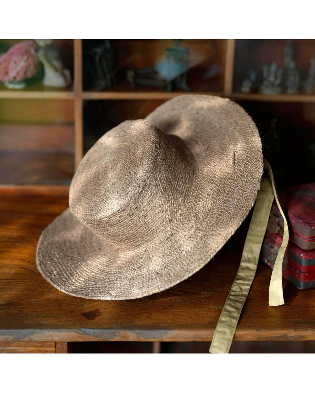 BrunnaCo Natural Loli Jute Straw Hat