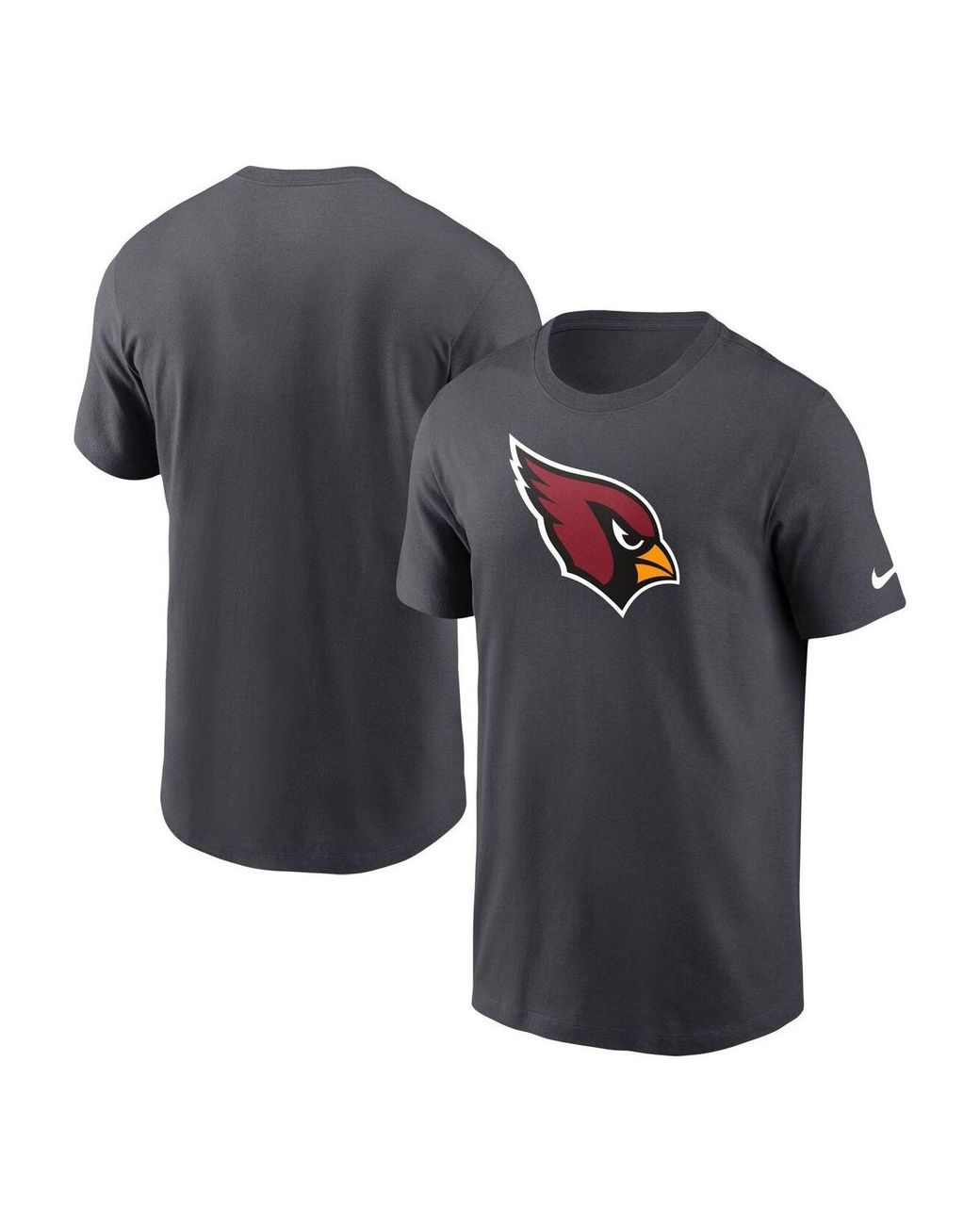 Men's Nike Cardinal Arizona Cardinals Fan Gear Primary Logo Long Sleeve  Performance T-Shirt