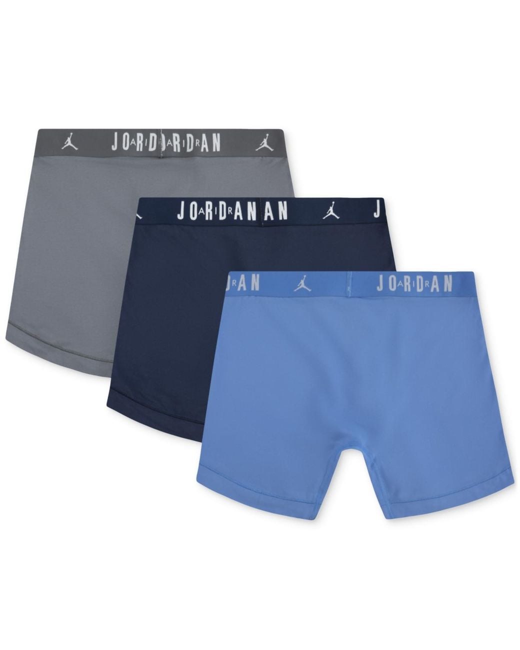 Nike Blue 3-pack Cotton Flight Jersey Boxer Briefs for men