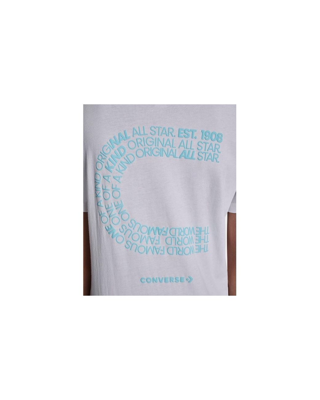 Converse White C Type T-shirt