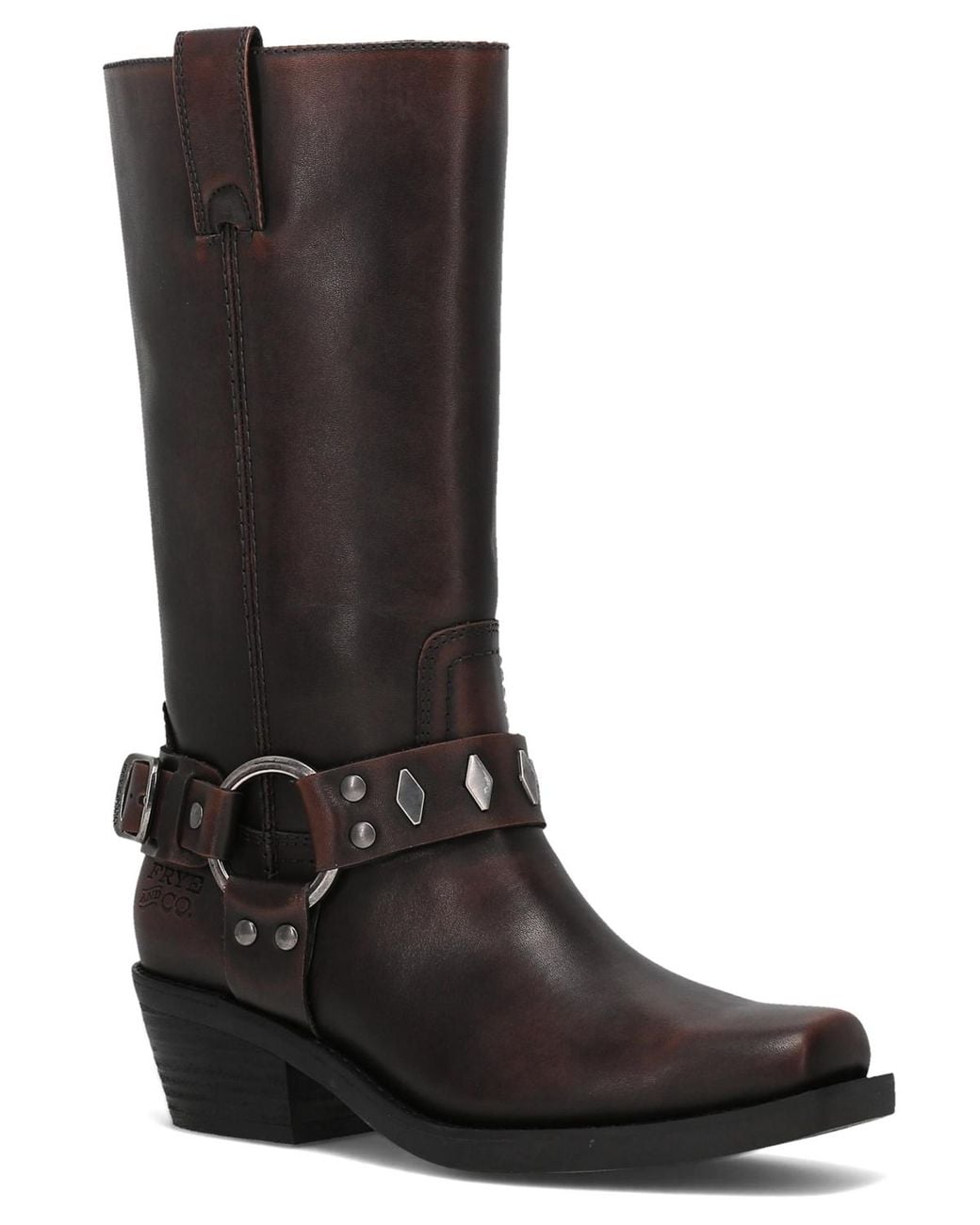 FRYE and CO Black Lorrie Deco Stud