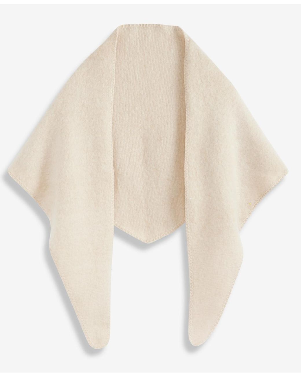 Style & Co. Natural Solid Boucle Triangle Scarf