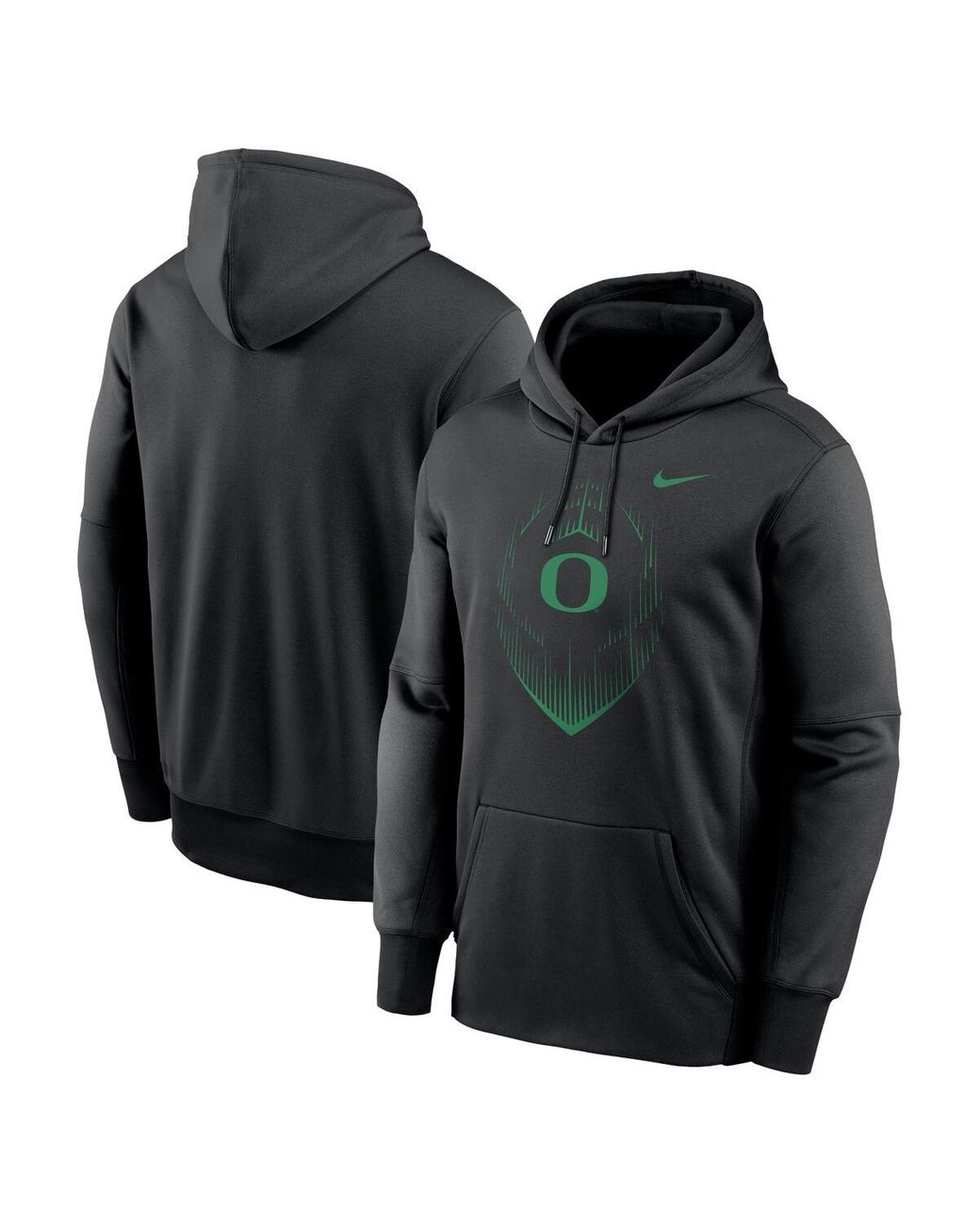 Nike Oregon Ducks Football Icon Performance Fleece Pullover Hoodie in Black for Men Lyst