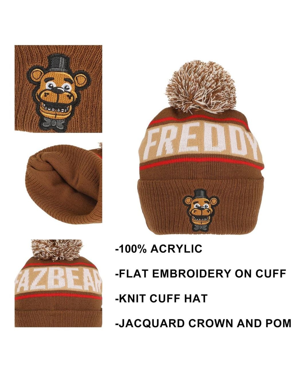Stunning Five Nights At Freddys Beanie Gallery