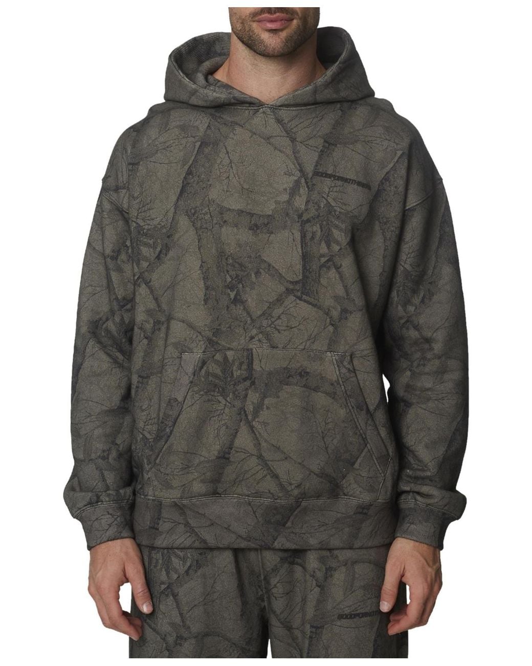 Good For Nothing Gray Oversized Essentials Pullover Hoodie