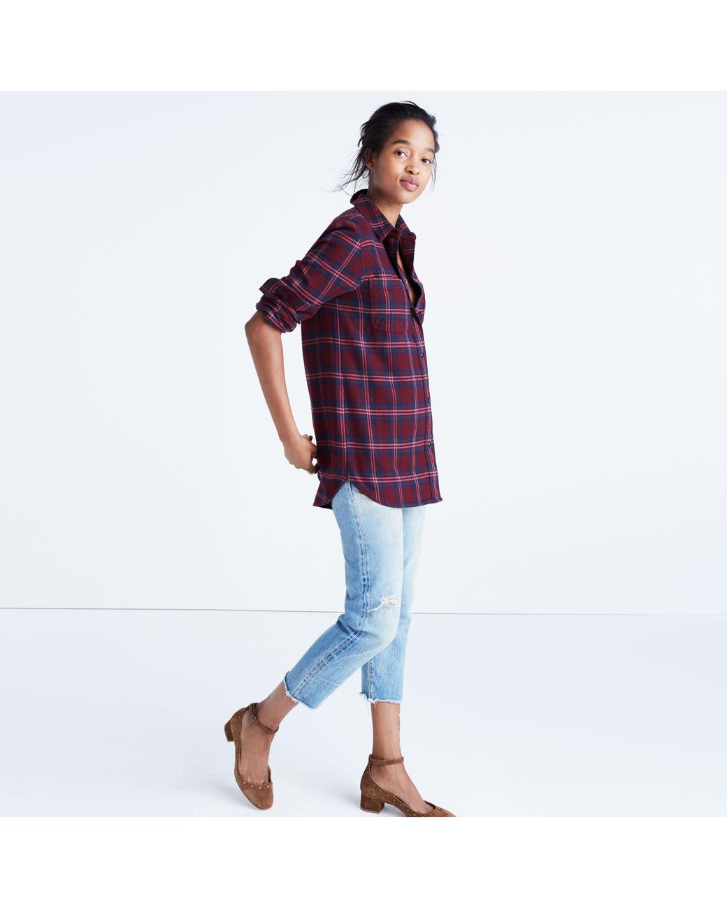 Madewell Flannel Classic Ex-boyfriend 