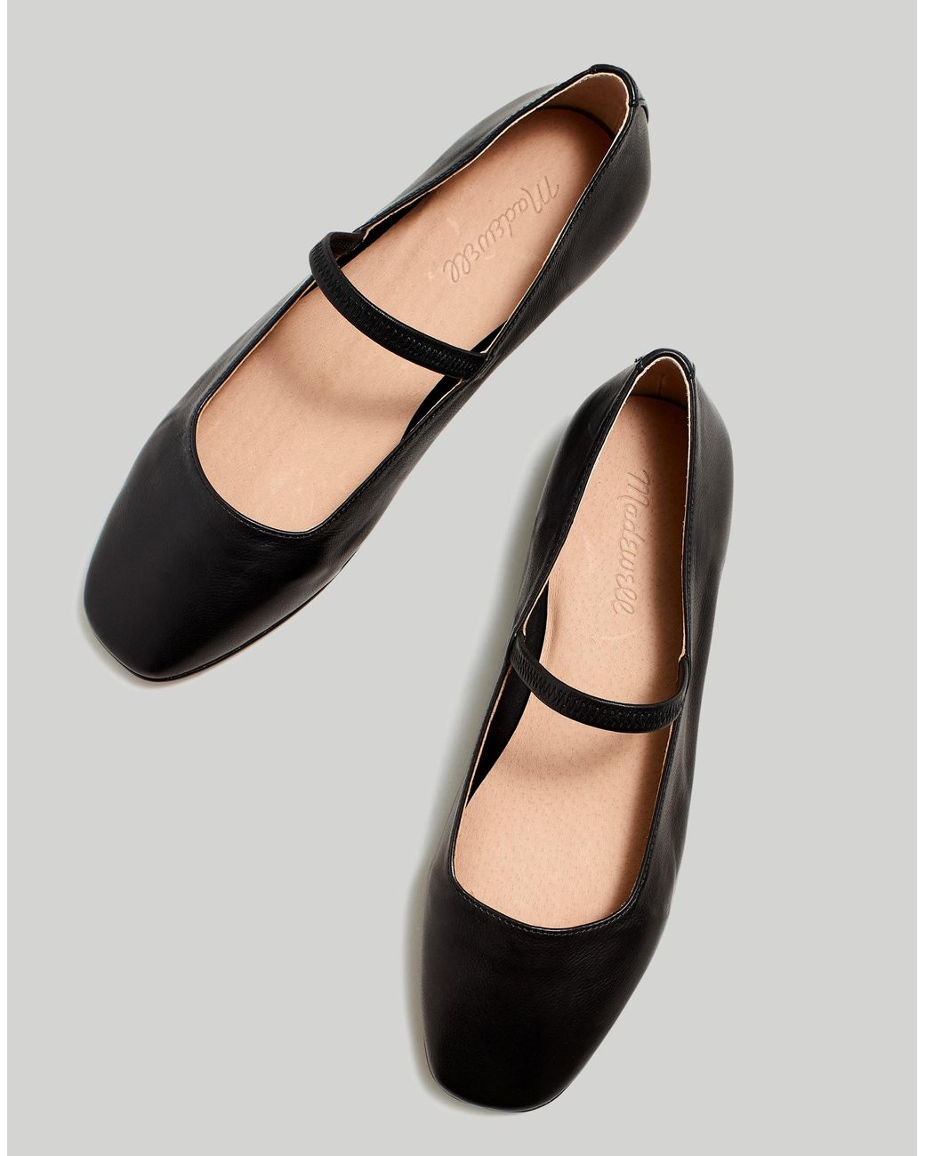 MW Black The Greta Mary Jane Flat