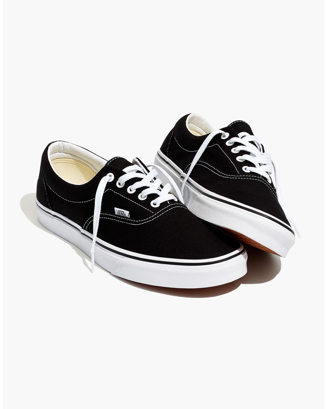 black vans tie up