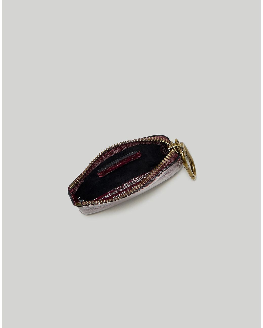 The Leather Carabiner Mini Pouch