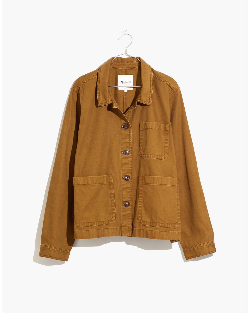 Madewell Cotton Garment-dyed Ashwood 