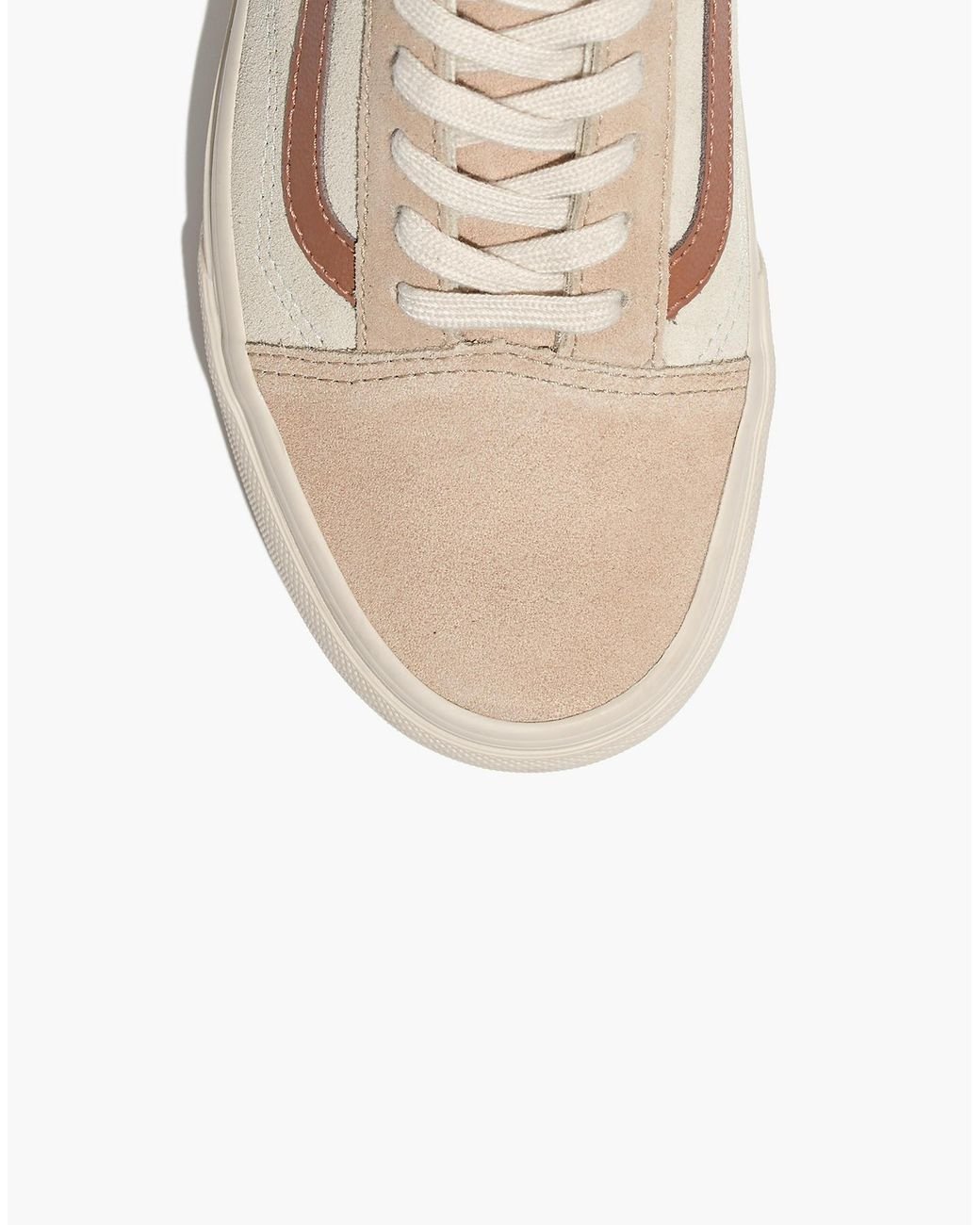 Madewell X Vans® Unisex Old Skool Lace-up Sneakers In Camel Colorblock in  Natural | Lyst