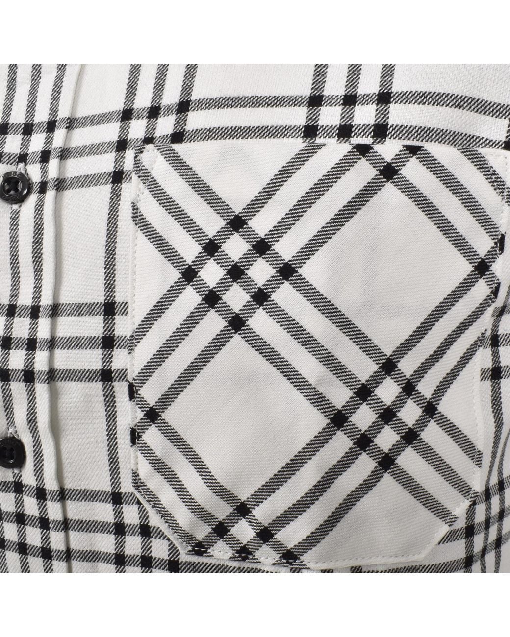 HUGO White Long Sleeved Emero Shirt Natural for men