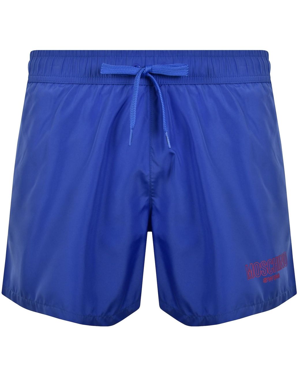 Moschino Blue Logo Swim Shorts Bright for men