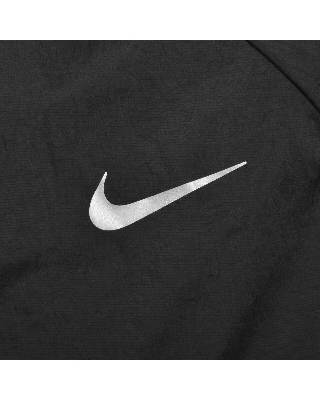 Nike Black Running Stride Repel Uv Jacket for men