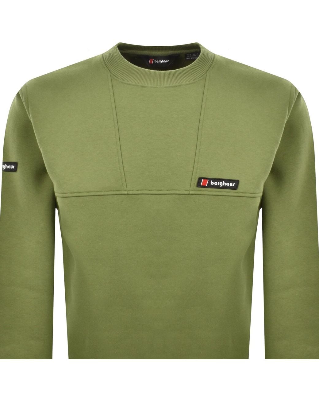 Berghaus Green Trango Mountain Sweatshirt for men