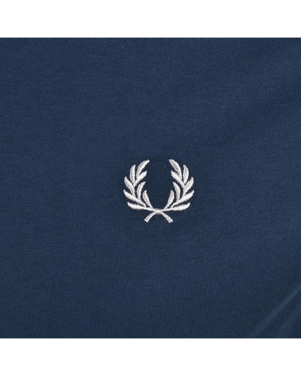 Fred Perry Blue Ringer T Shirt Mod for men
