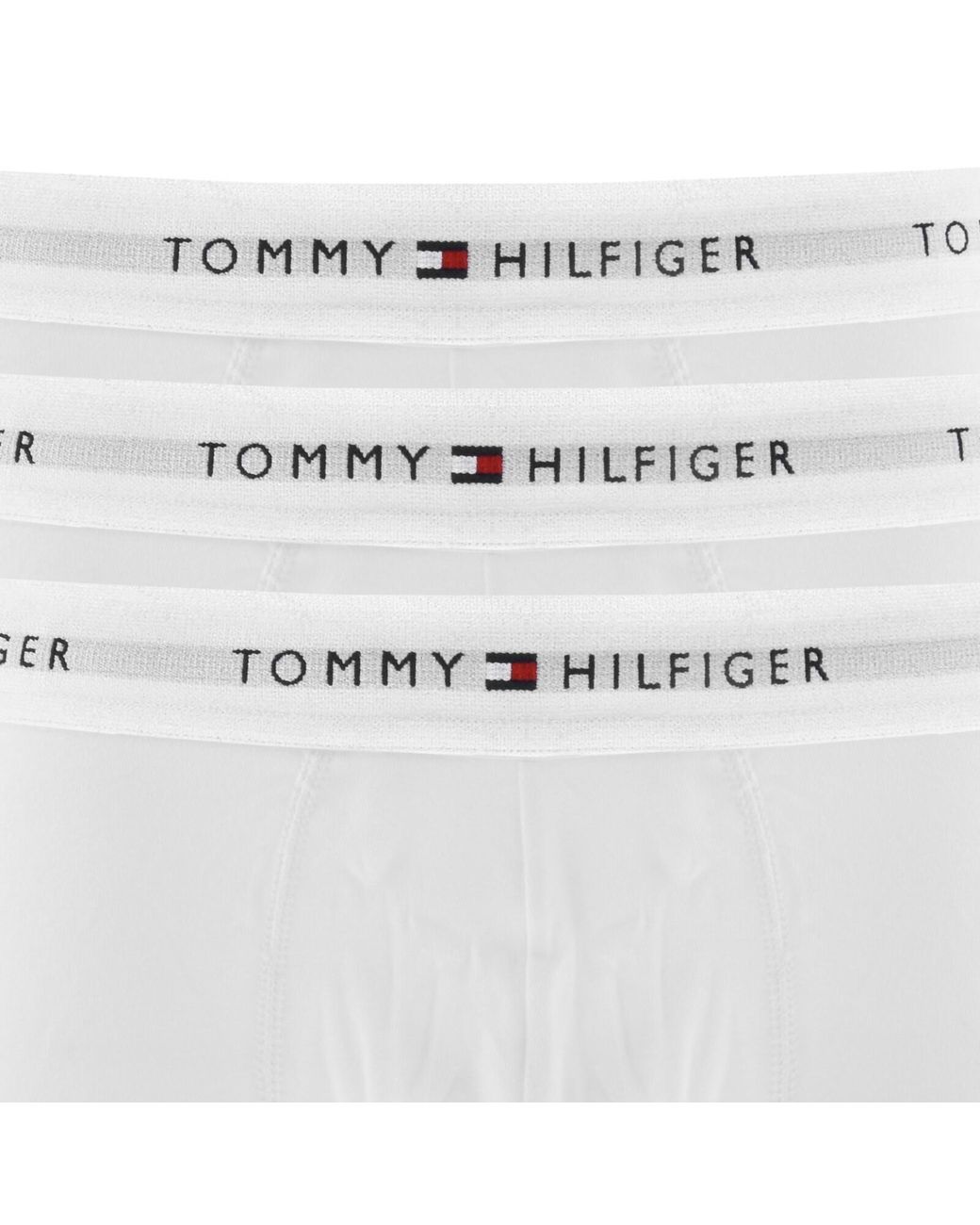 Tommy Hilfiger White Underwear 3 Pack Trunks for men
