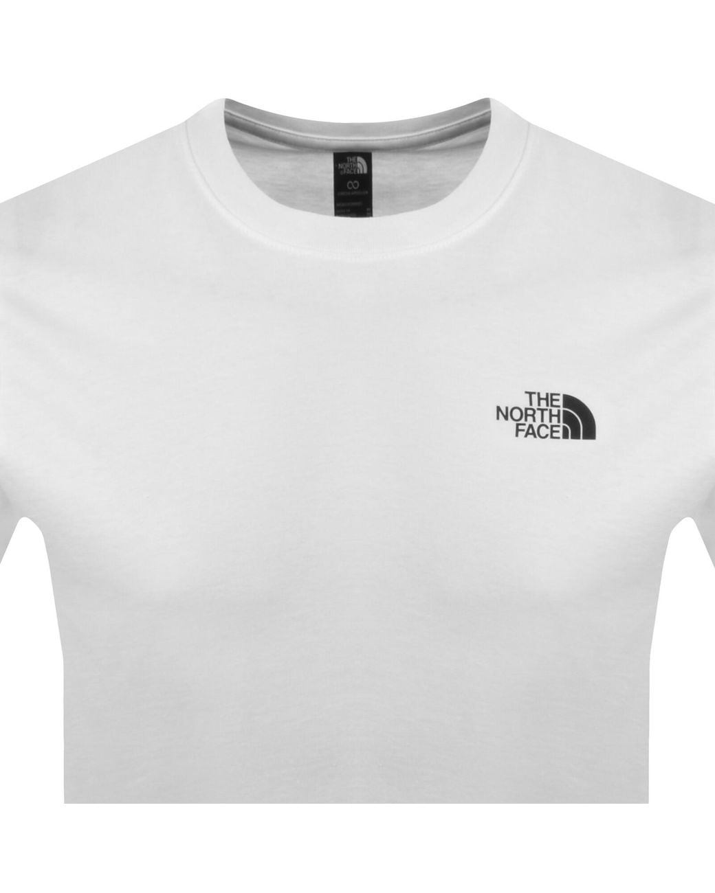 The North Face White Logo T Shirt for men