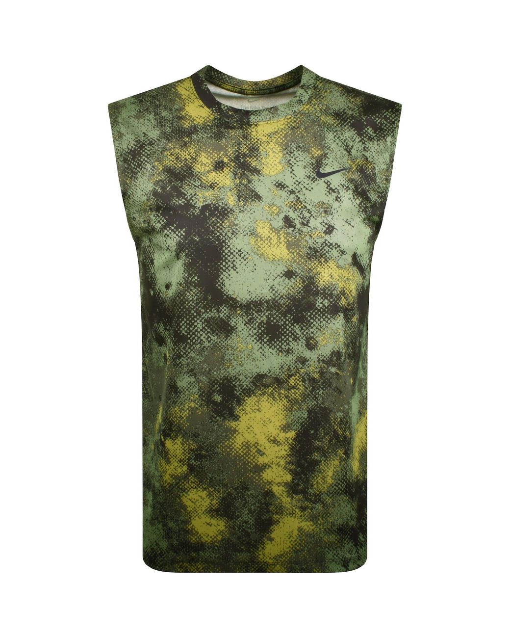 nike green camo t shirt