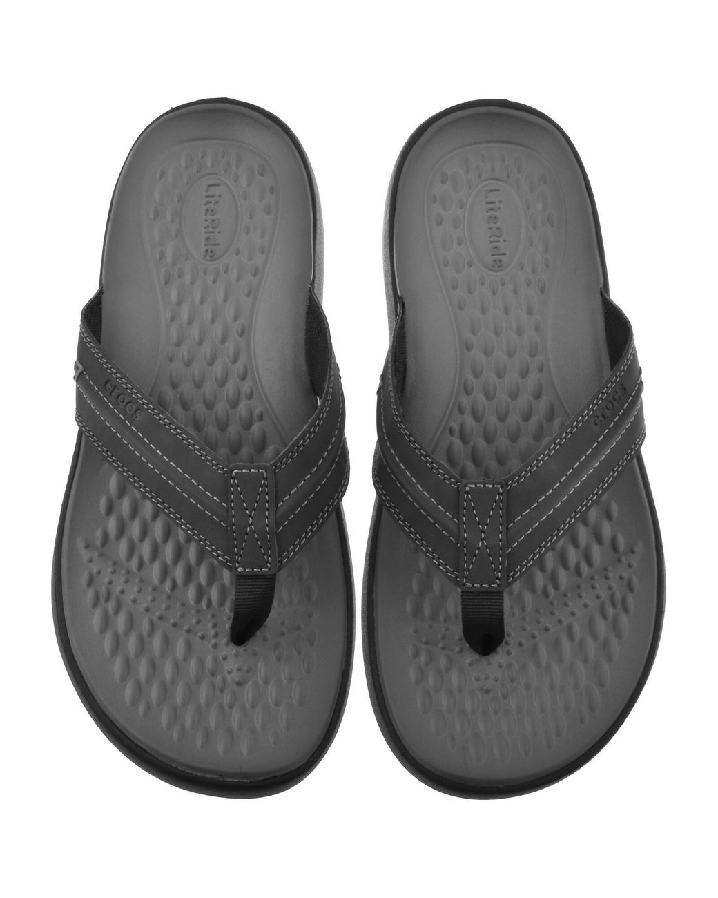 CROCSTM Gray Yukon Vista Ii Flip Flops for men
