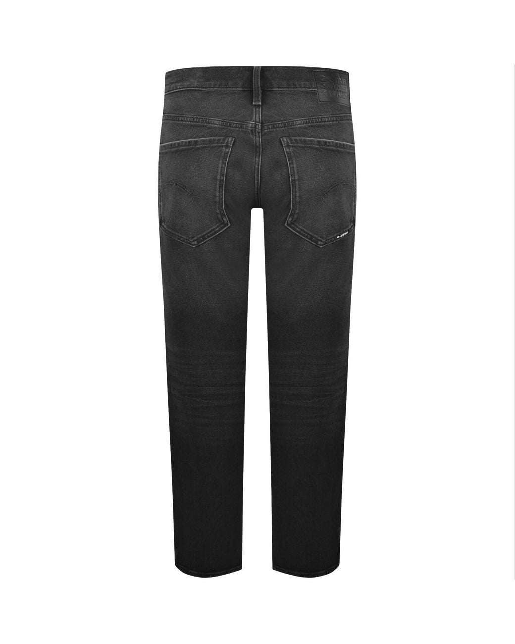 G-Star Gray G-Star Raw Mosa Straight Fit Jeans for men
