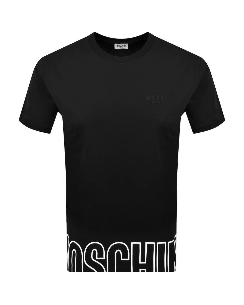 Moschino Black Active T Shirt for men