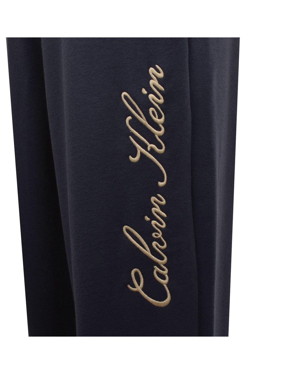 Calvin Klein Blue Script Joggers for men