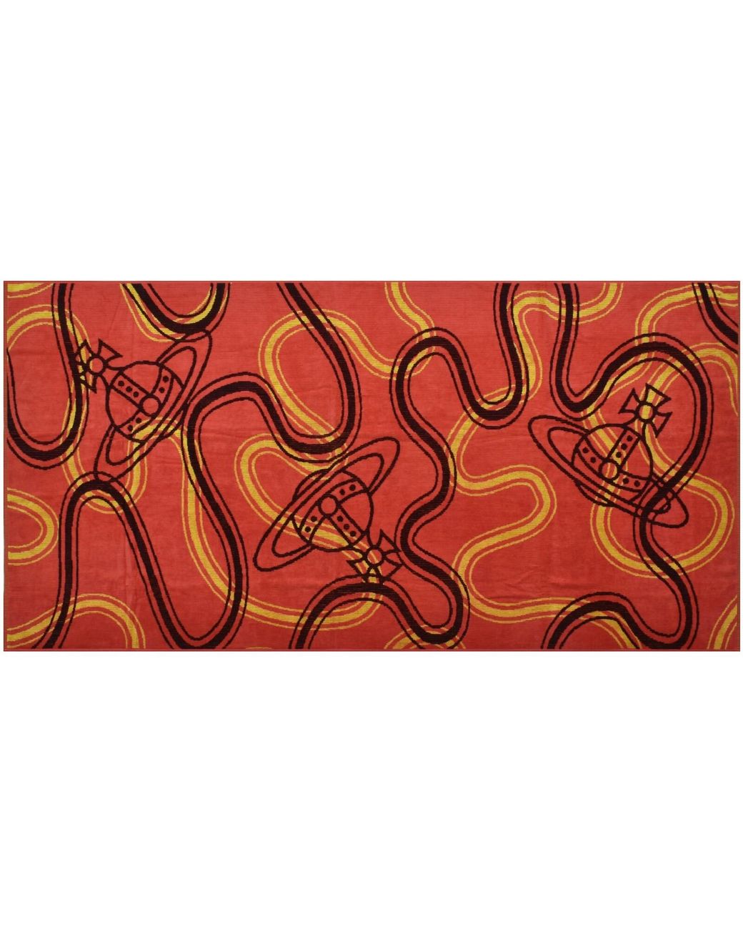 Vivienne Westwood Red Beach Towel for men