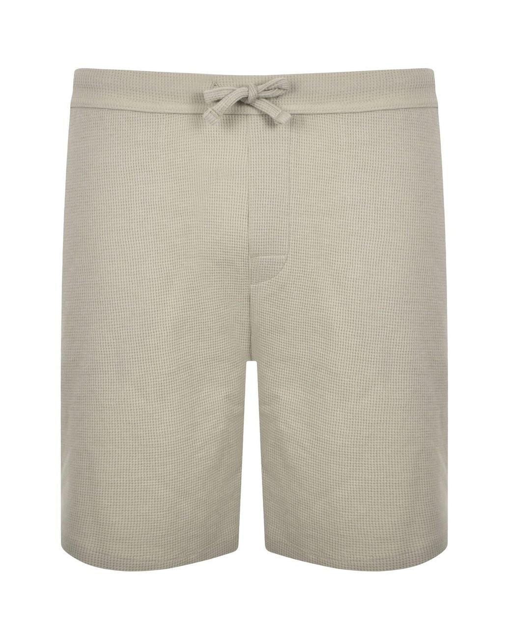 BOSS BUSINESS Natural Boss Waffle Shorts Light for men