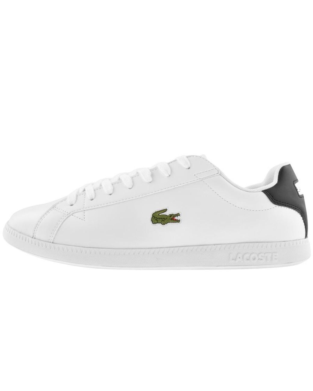 Lacoste Graduate Trainers in White for Men | Lyst