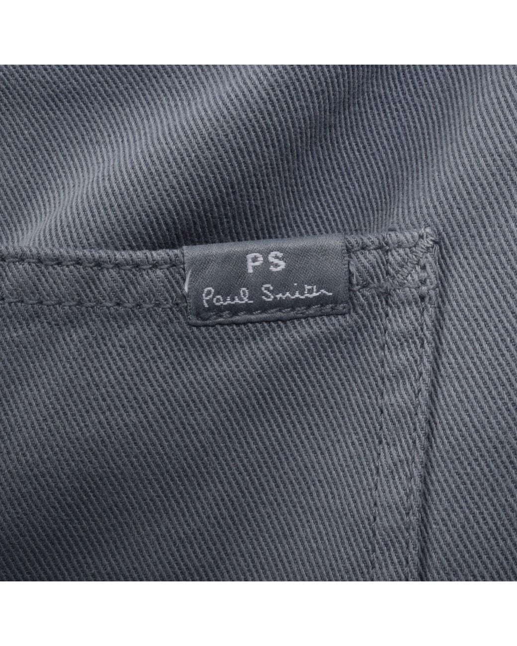 Paul Smith Blue Chore Overshirt for men