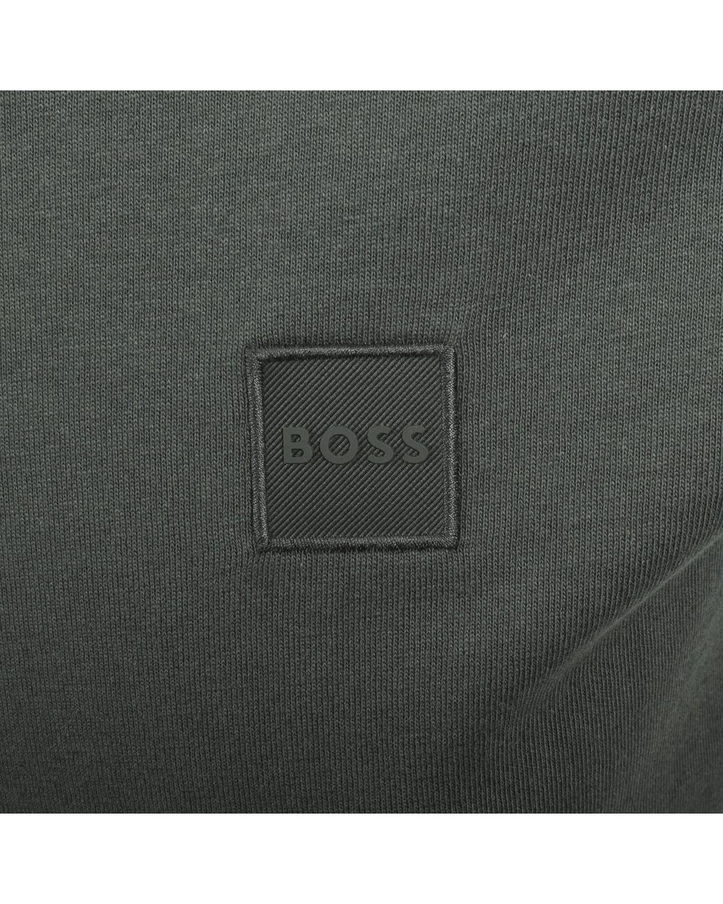 Boss Gray Boss Tales T Shirt Open for men