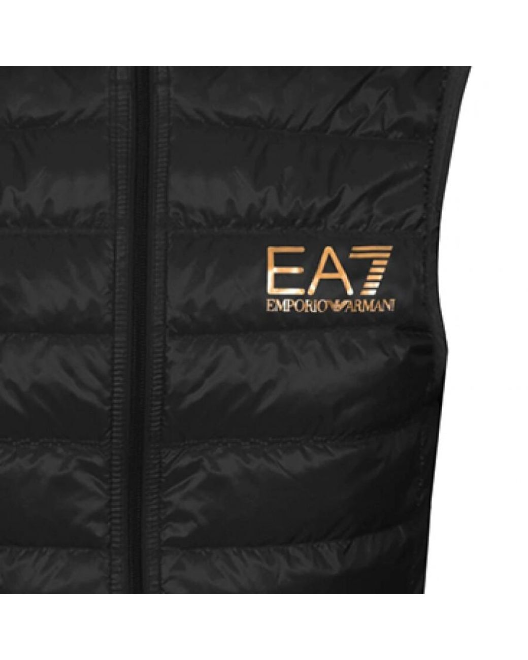 black armani gilet