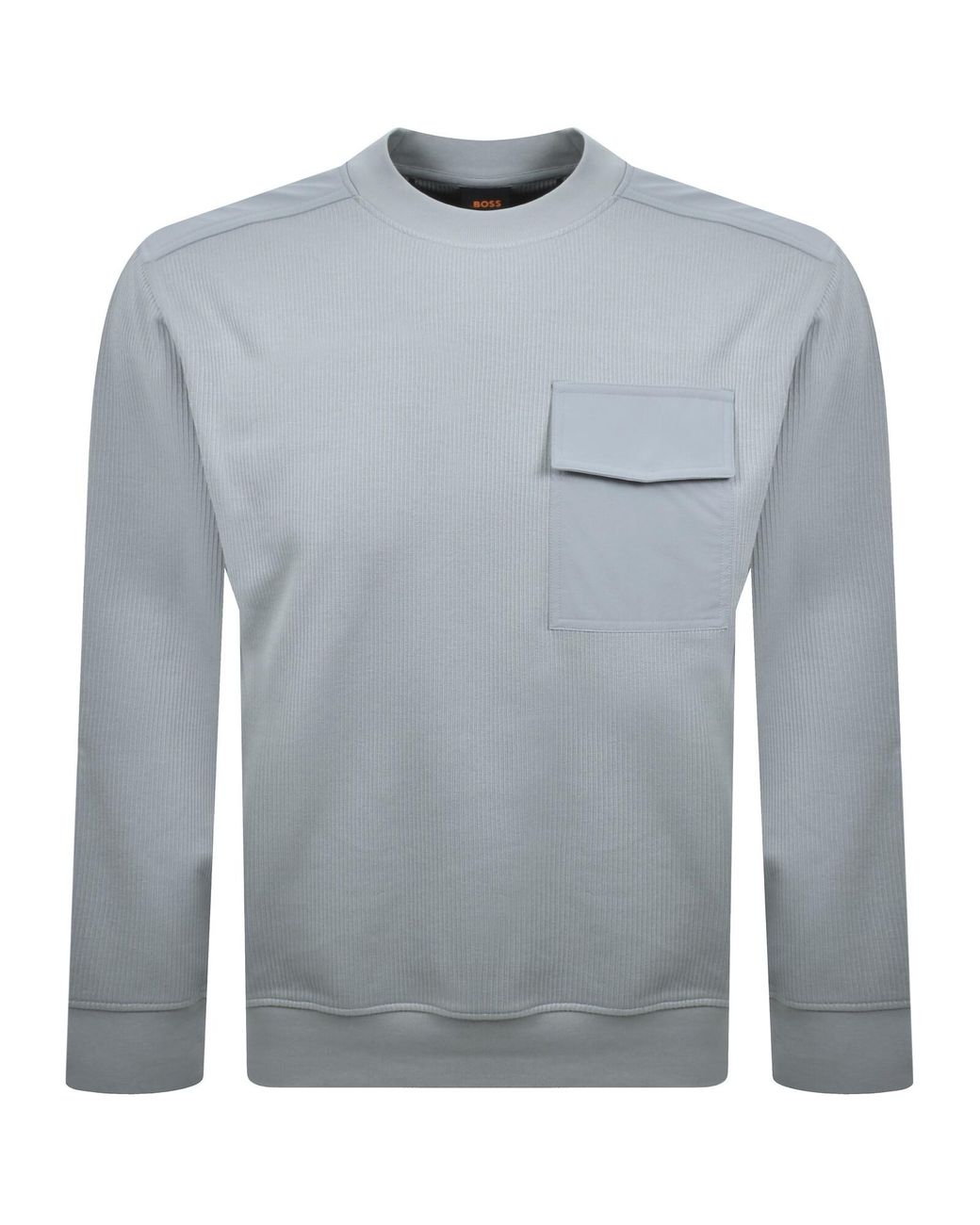 Boss Gray Boss We Urban Sweatshirt for men