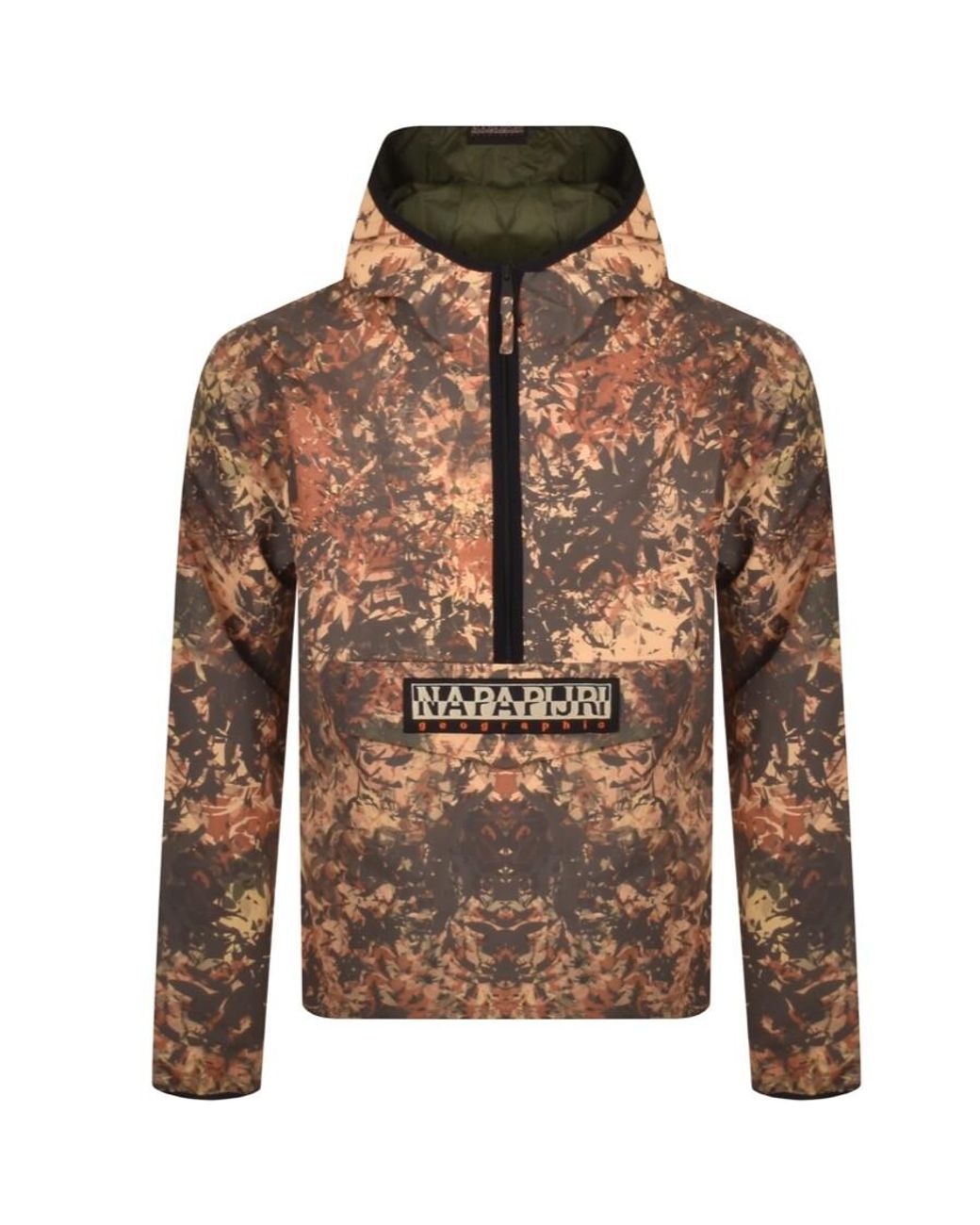 half camo jacket