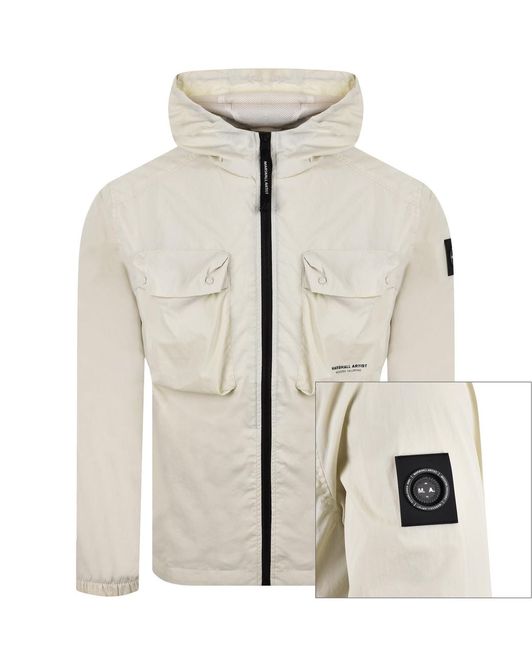 Marshall Artist Natural Centro Overshirt for men