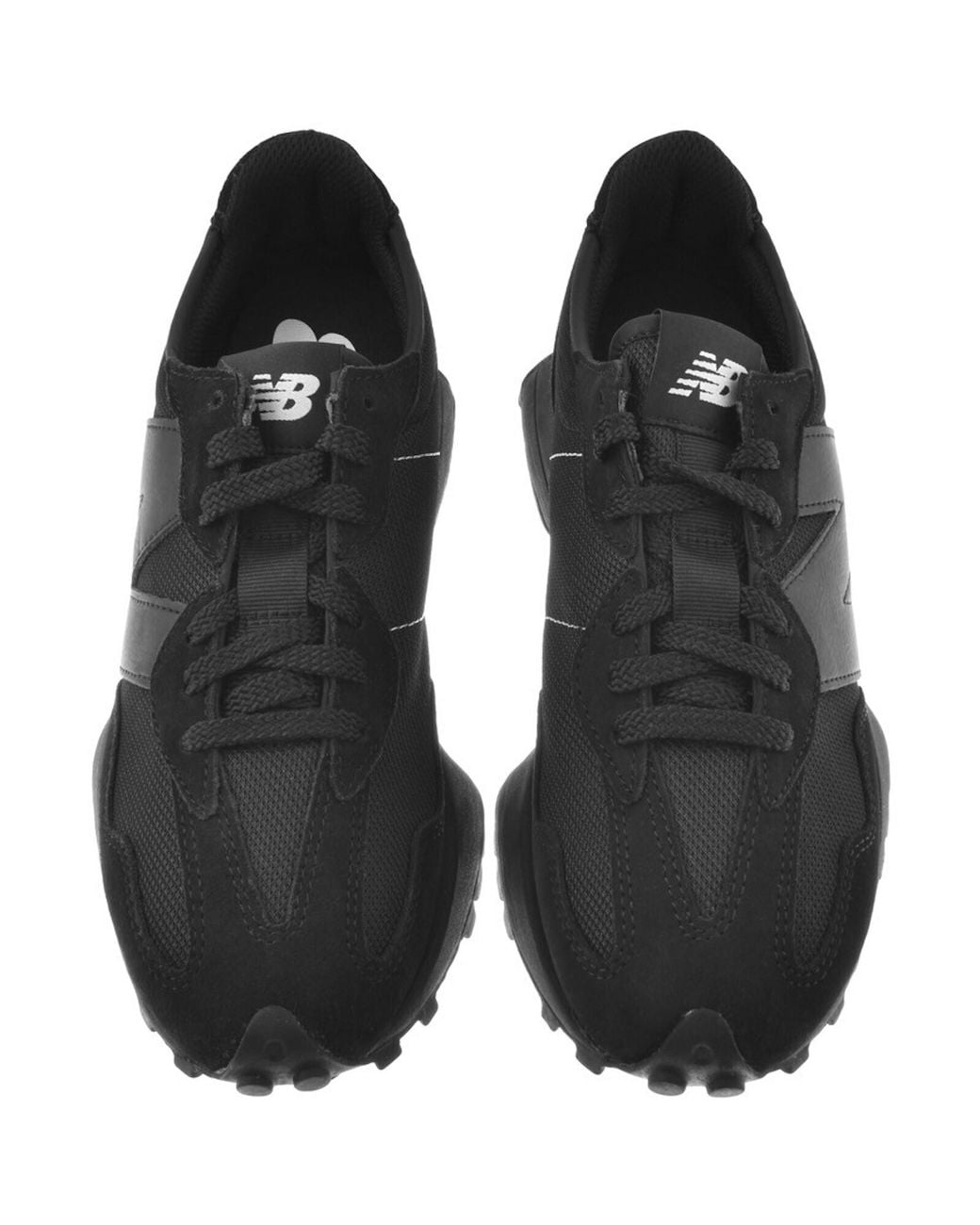 New Balance Black 327 Trainers for men