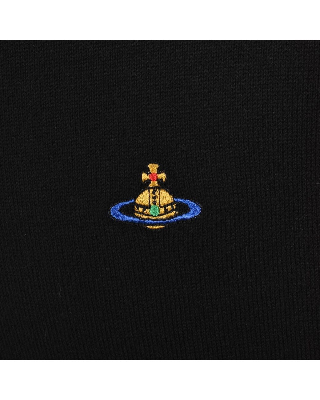 Vivienne Westwood Black Mark Polo for men
