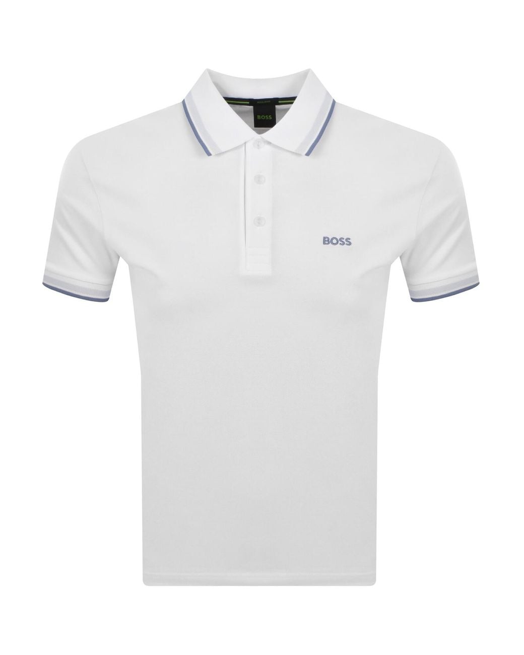 Boss White Boss Paddy Polo T Shirt Open for men