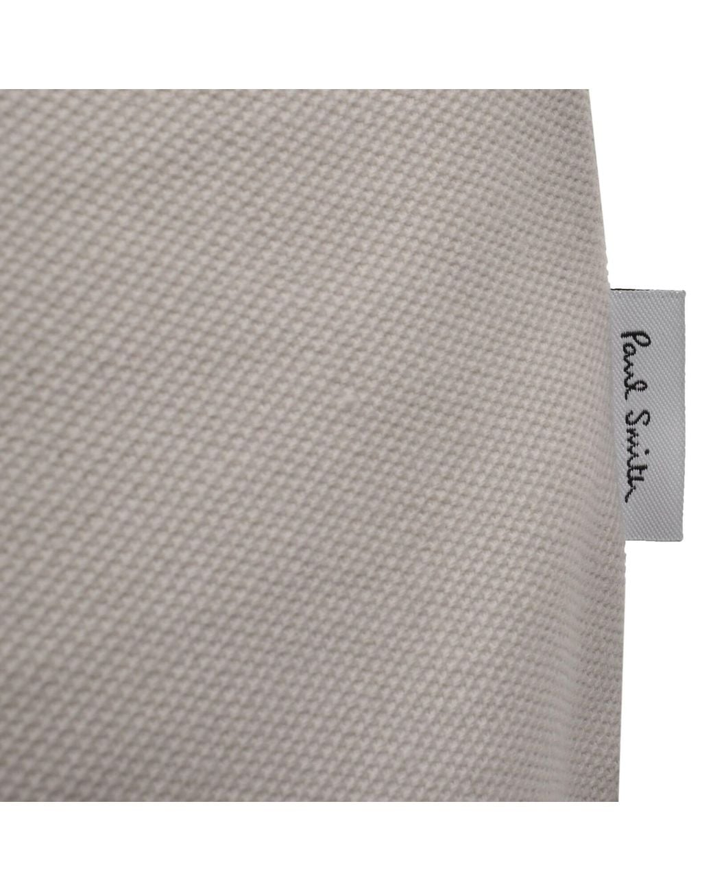 Paul Smith Gray Regular Fit Zip Polo for men