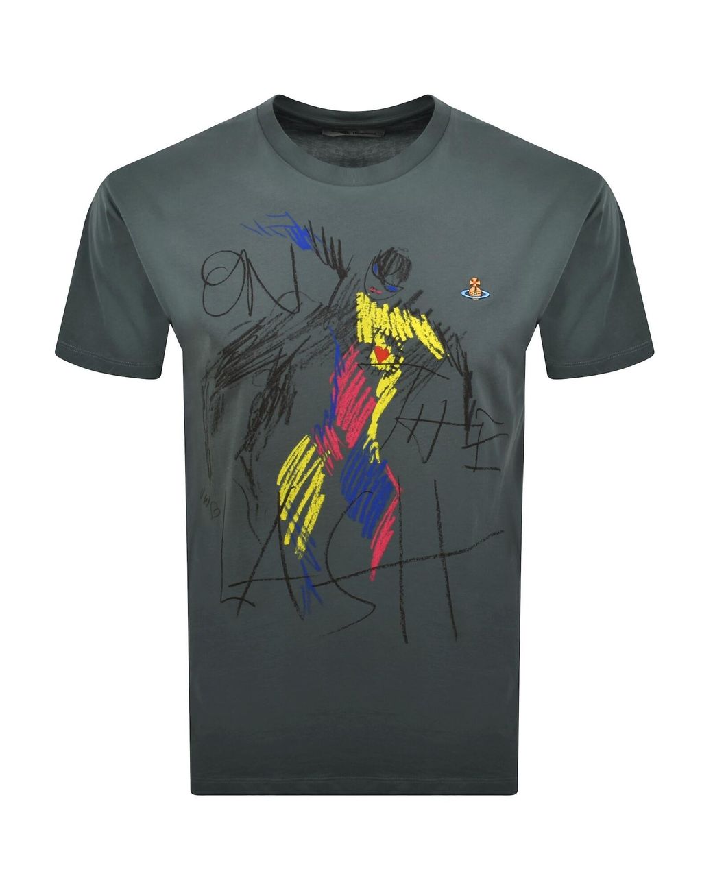 Vivienne Westwood Blue On The Lash T Shirt for men